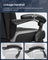 Gaming Chair - Fabric - Black and Red - Ergonomic Design with Adjustable Headrest and Footrest