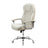 Office Chair - PU - White - High Back with Tilt Function and Armrests