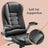 High Back Office Chair - Black - Polyurethane