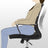 Office Chair - Mesh - Black - 360 Swivel with Adjustable Tilt Function