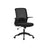 Office Chair - Mesh - Black - Ergonomic Design with Armrest and Lumbar Support
