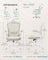Ergonomic Office Chair - Mesh - Black - Adjustable Lumbar Support
