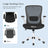 Ergonomic Office Chair - Mesh - Black - Adjustable Lumbar Support