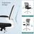 Ergonomic Office Chair - Mesh - Black - Adjustable Lumbar Support