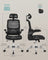 Ergonomic Office Chair - Mesh - Ink Black - High Back with Foldable Armrests and Adjustable Headrest