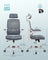 Ergonomic Office Chair - Mesh - Dove Grey - High Back with Lumbar Support and Foldable Armrests