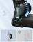 Office Chair - Steel and Polyester - Ink Black
