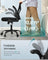 Ergonomic Office Chair - Steel and Non-Woven Fabric - Ink Black