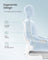 Ergonomic Office Chair - Steel and Non-Woven Fabric - Dove Grey