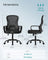 Ergonomic Office Chair - Steel and Non-Woven Fabric - Ink Black