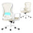 Ergonomic Office Chair - Steel and Non-Woven Fabric - Ink Black