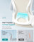Ergonomic Office Chair - Steel and Fabric - Cappuccino Beige and Cloud White