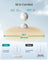 Ergonomic Office Chair - Steel and Fabric - Cappuccino Beige and Cloud White