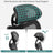 Ergonomic Office Chair - Mesh Fabric - Black - Adjustable Lumbar Support and Headrest