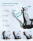 Ergonomic Office Chair - Fabric - Ink Black - Adjustable Lumbar Support and Headrest