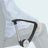 Ergonomic Office Chair - Upholstered Fabric - Dove Grey - Adjustable Height and Tilt Function