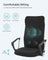 Ergonomic Office Chair - Dove Grey - Upholstered