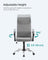 Ergonomic Office Chair - Dove Grey - Upholstered