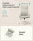 Ergonomic Office Chair - Cappuccino Beige - Upholstered