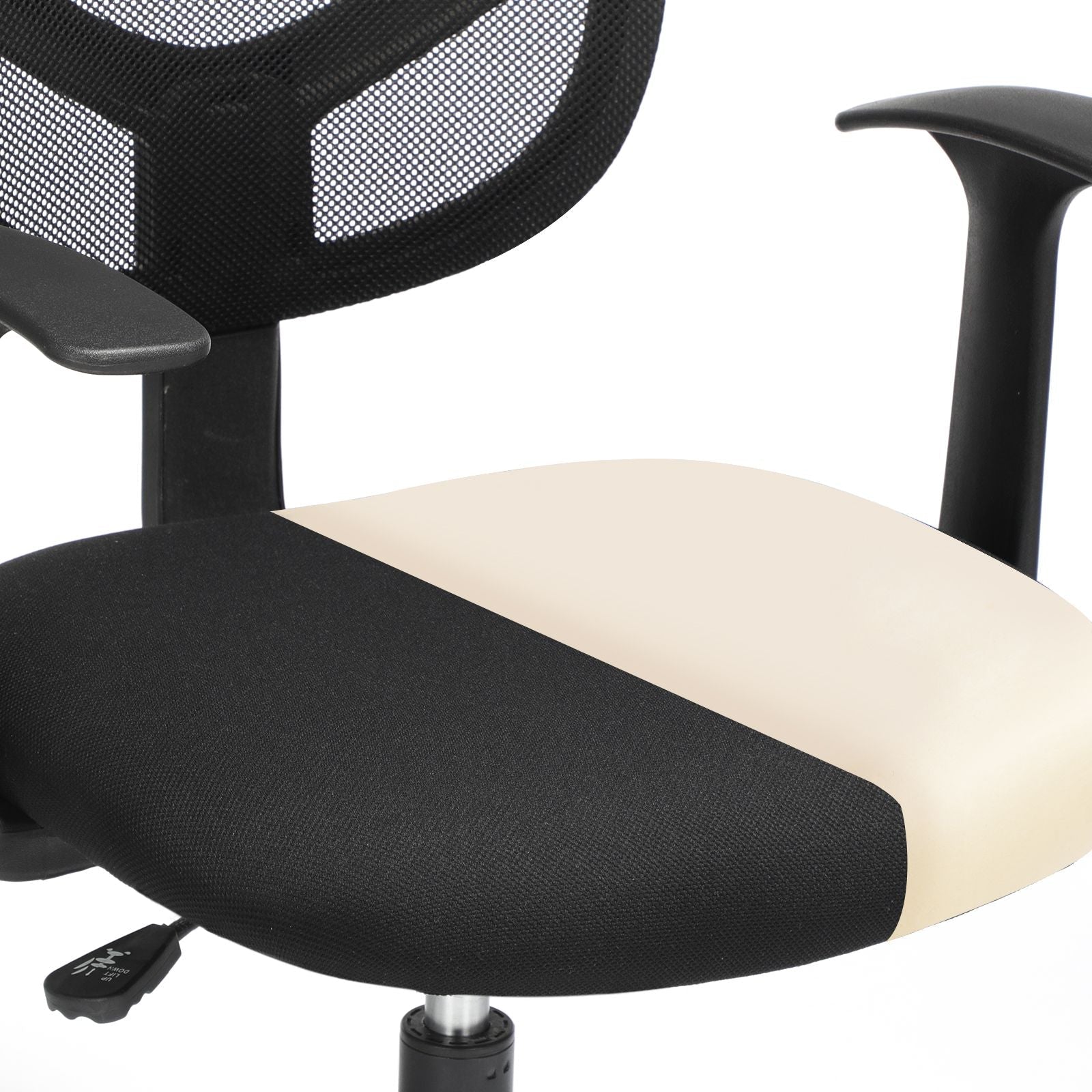 Drafting Stools - Mesh - Black - Ergonomic Design with Adjustable Height Footrest