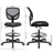 Drafting Stools - Mesh - Black - Ergonomic Design with Adjustable Height Footrest