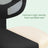 Drafting Stool Chair - Mesh - Black - Ergonomic Design with Adjustable Footrest