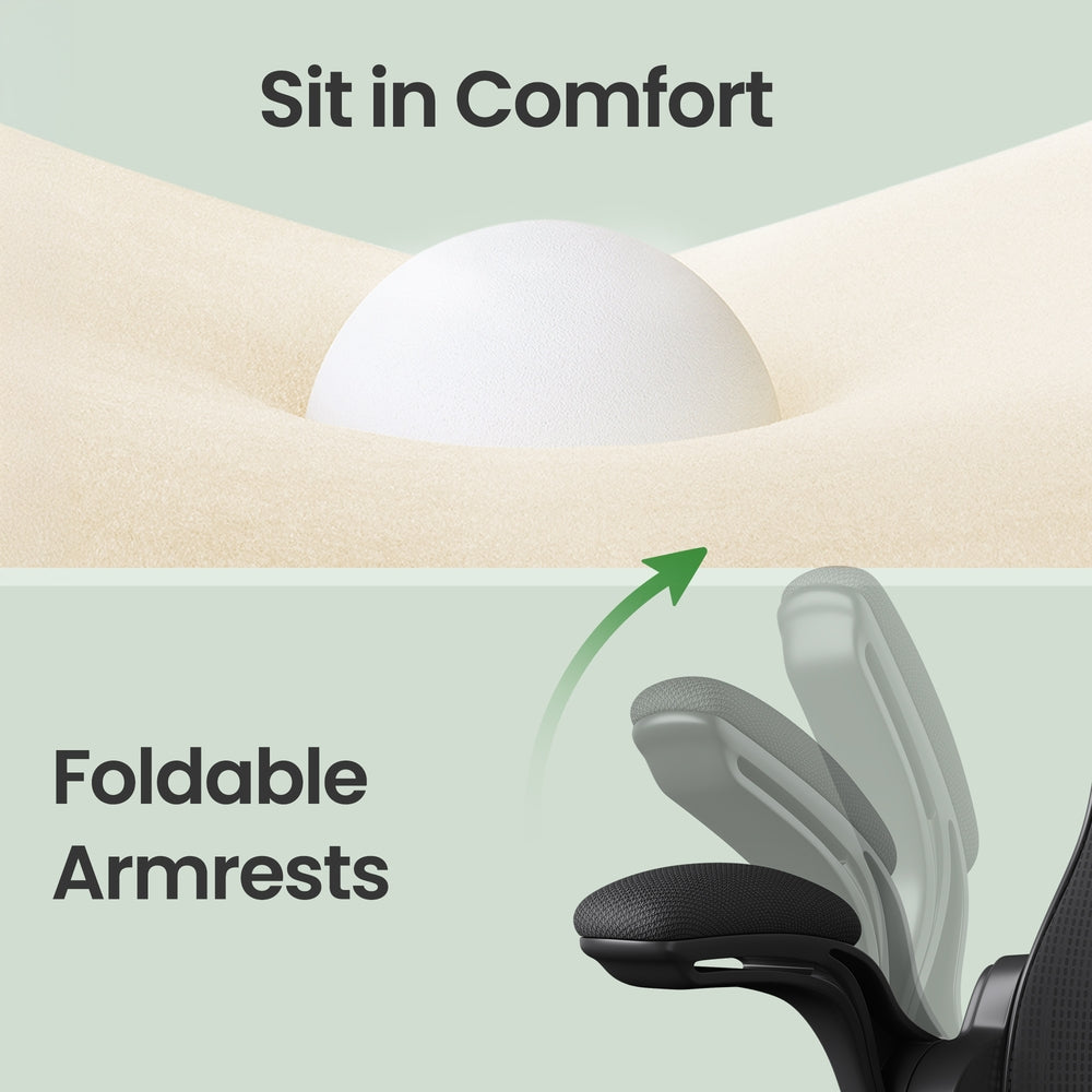 Ergonomic Mesh Office Chair - Adjustable Height