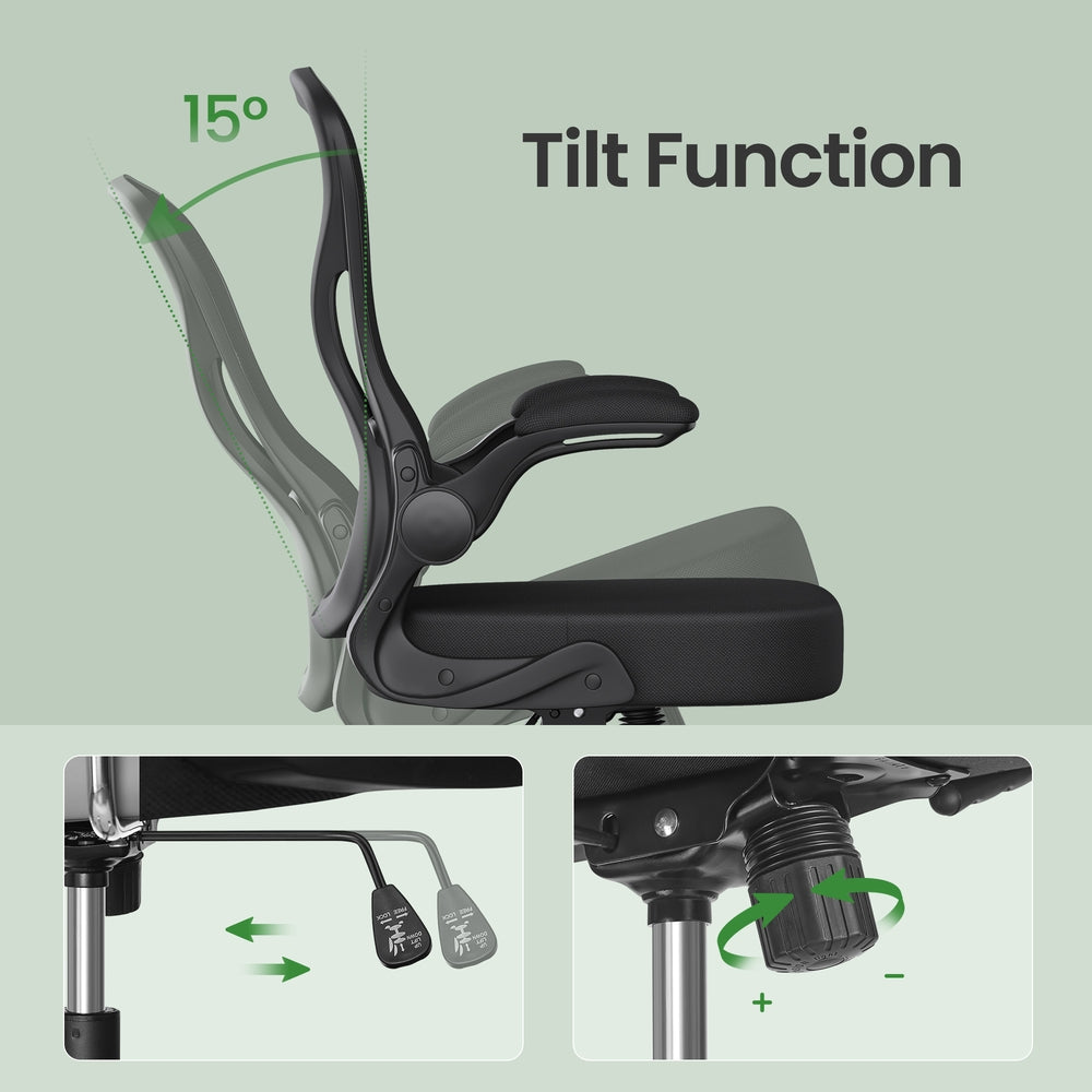 Ergonomic Mesh Office Chair - Adjustable Height