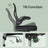 Ergonomic Mesh Office Chair - Adjustable Height