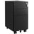 Mobile File Cabinet - Wood - White - Lockable with Wheels