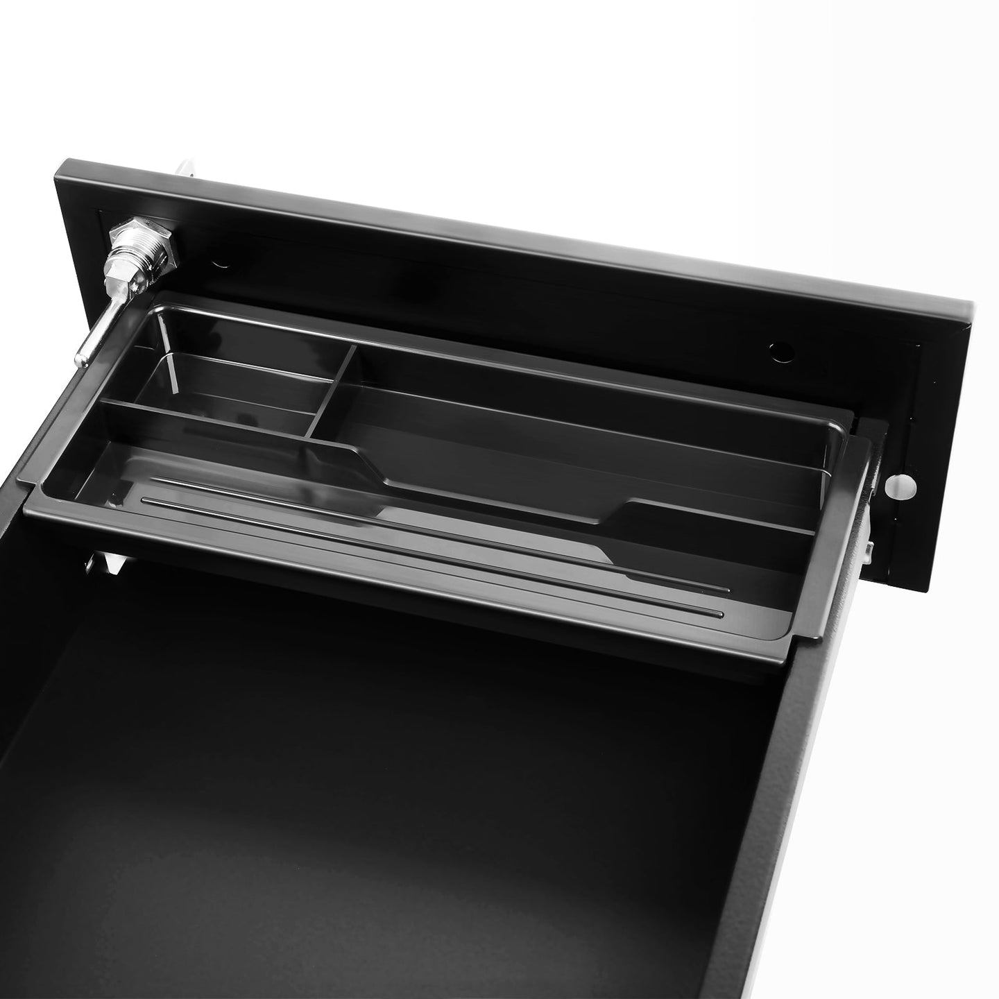 Mobile File Cabinet - Wood - White - Lockable with Wheels
