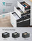 Filing Cabinet - Lockable with Drawers - Matte White - 39 x 50 x 59 cm