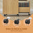 File Cabinet - Wood - Rustic Brown and Black