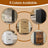 File Cabinet - Wood - Rustic Brown and Black