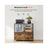 Mobile Filing Cabinet - Wood - Rustic Brown and Black - With Drawers and Open Shelves