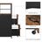 Filing Cabinet - Steel - Rustic Brown and Black - 2 Drawers with Open Shelf