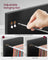 Mobile File Cabinet - Steel - Ink Black - 2 Lockable Drawers