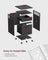 Mobile File Cabinet - Steel - Ink Black - 2 Lockable Drawers