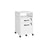 Filing Cabinet - Steel - Cloud White - 2 Lockable Drawers