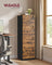 Filing Cabinet - Engineered Wood - Cloud White - 4 Lockable Drawers with Adjustable Hanging Rail