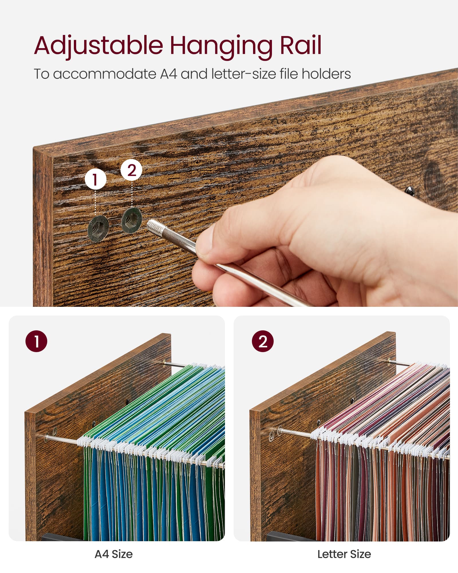 Filing Cabinet - Lockable with Drawers