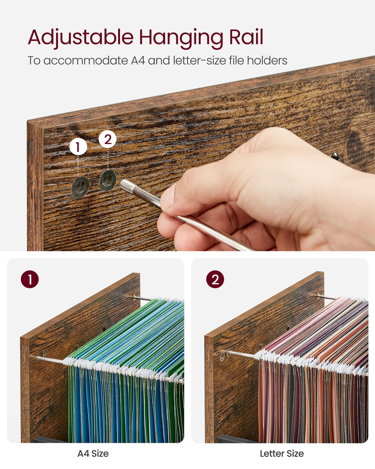 Filing Cabinet - Lockable with Drawers