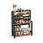 3 Tier Storage Rack - Bamboo - Natural - Multi-Purpose Countertop Organizer for Kitchen