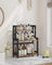 3 Tier Storage Rack - Bamboo - Natural - Multi-Purpose Countertop Organizer for Kitchen