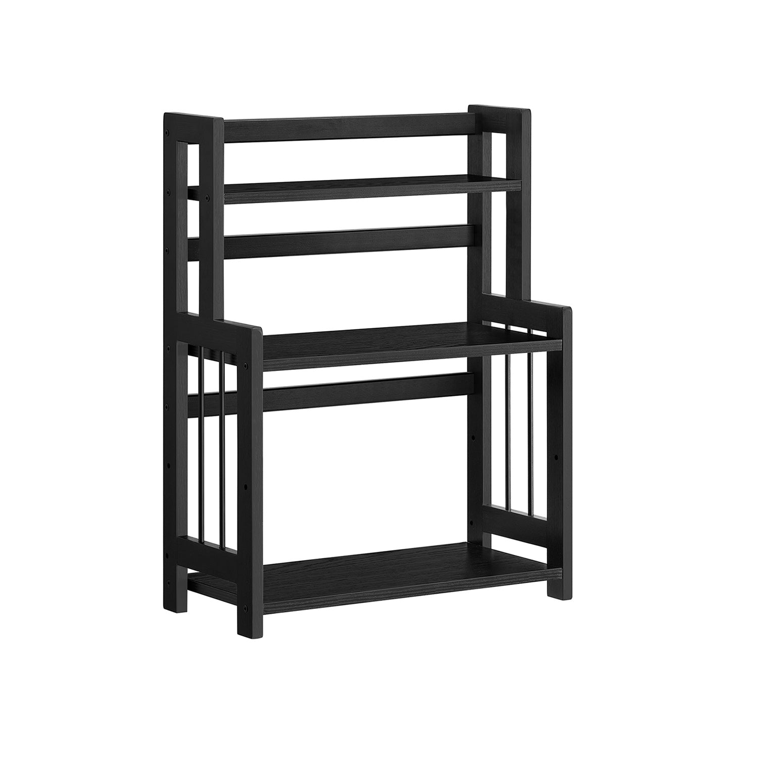 3 Tier Storage Rack - Bamboo - Natural - Multi-Purpose Countertop Organizer for Kitchen
