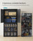 File Cabinet - Steel - Black - Lockable with Shelves