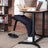 Standing Stool - Aluminum - Black - Adjustable Height 55-70 cm