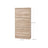 Shoe Cabinet - Wood - Oak - 3-Tier Design with Flip Doors