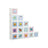 Kids' Organiser Cabinet - Plastic - White - 16-Cube Modular Storage Unit with Doors