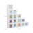 Kids' Organiser Cabinet - Plastic - White - 16-Cube Modular Storage Unit with Doors